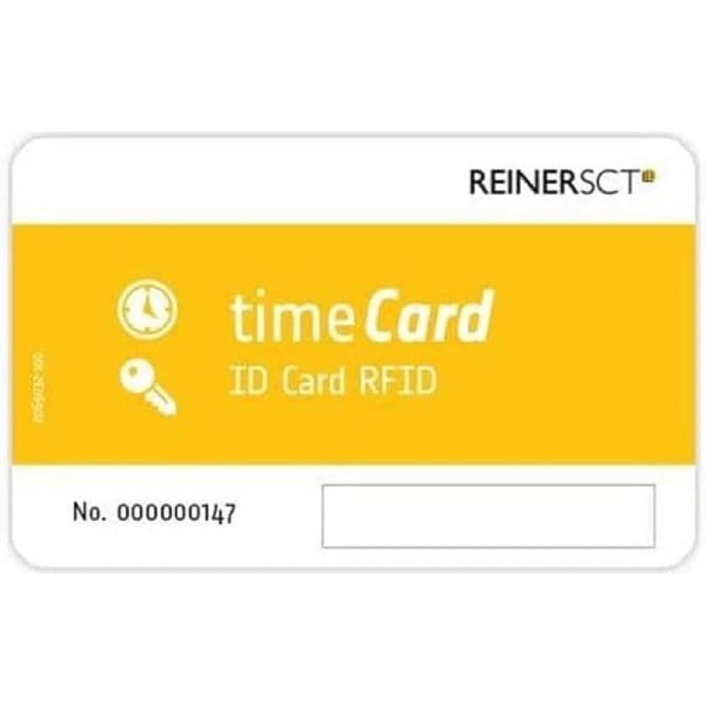 ReinerSCT, Zeiterfassungssystem, RFID Chipkarten