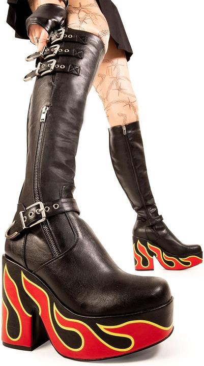 Actual product image St. Moriz Electric Enemy Knee High Boot (36)