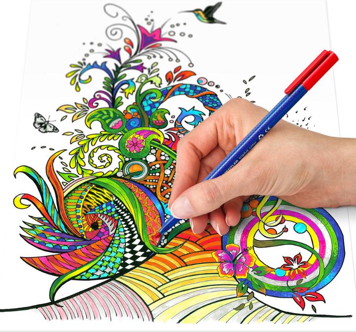 Immagine prodotto Staedtler Penna in fibra tripluscolor 323 (20 x)
