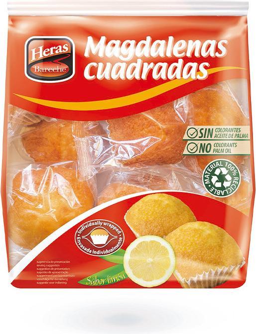 Image du produit Heras Bareche Magdalena Cuadrada citron 300g (300 g)