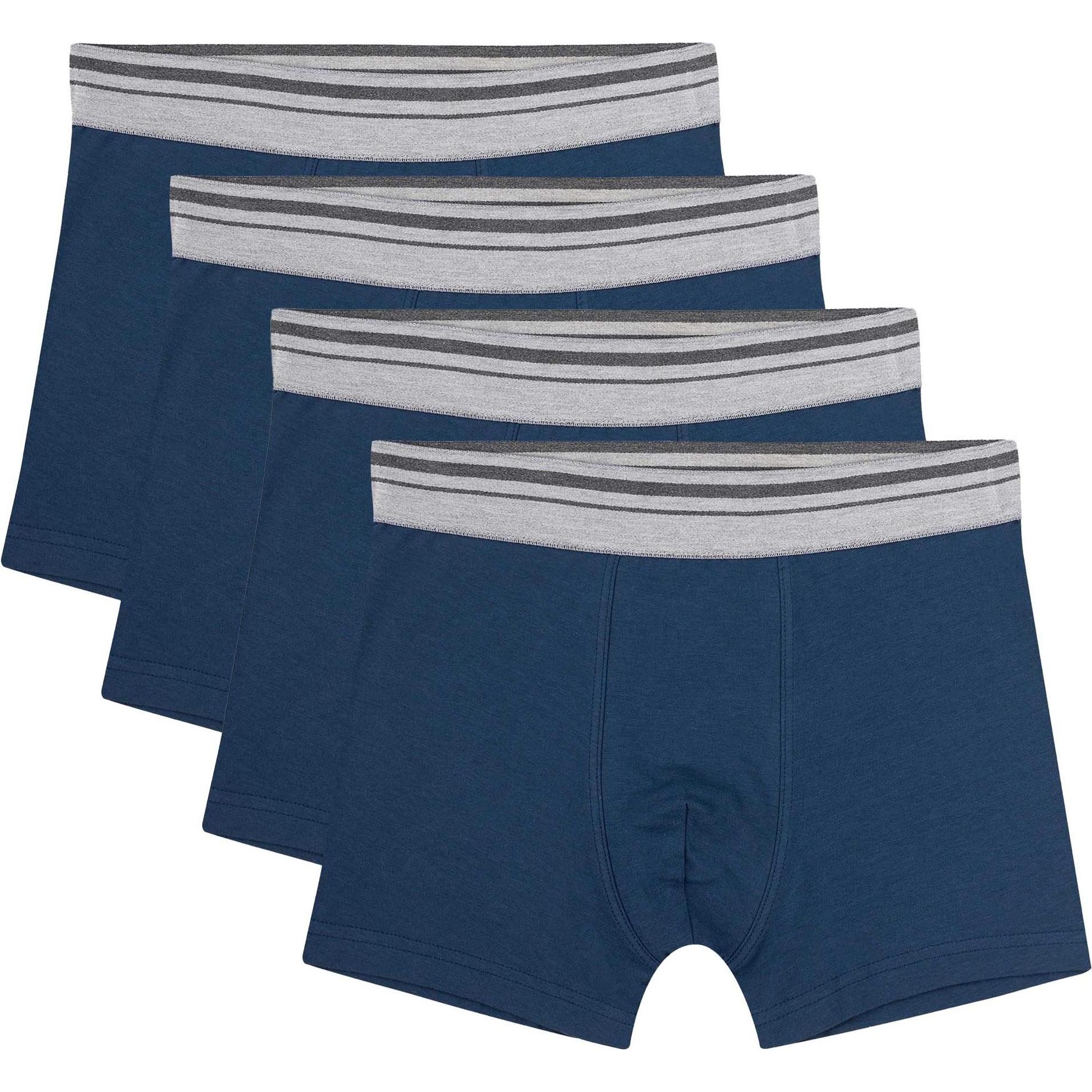 Sanetta, Jungen, Unterhosen, DP Hipshort, Blau, (164, 4er Pack)