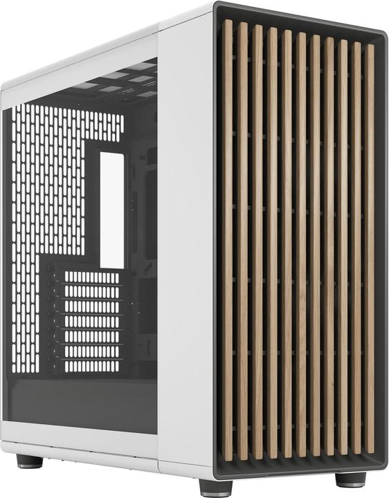 Produktbild Fractal Midi North XL RC Chalk White TG clear (ATX, Mini-ITX, mATX)