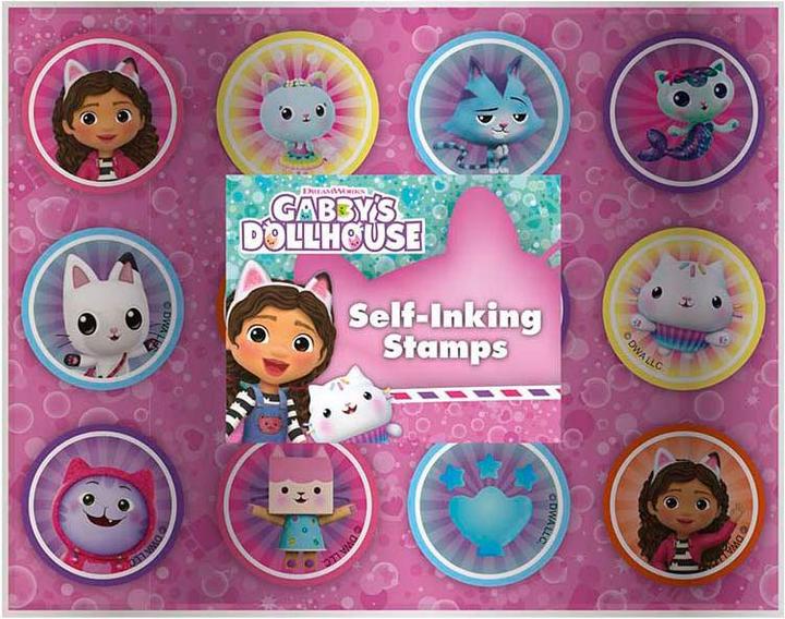 Image du produit Totum Gabby's Dollhouse Set de tampons, 10 pcs.