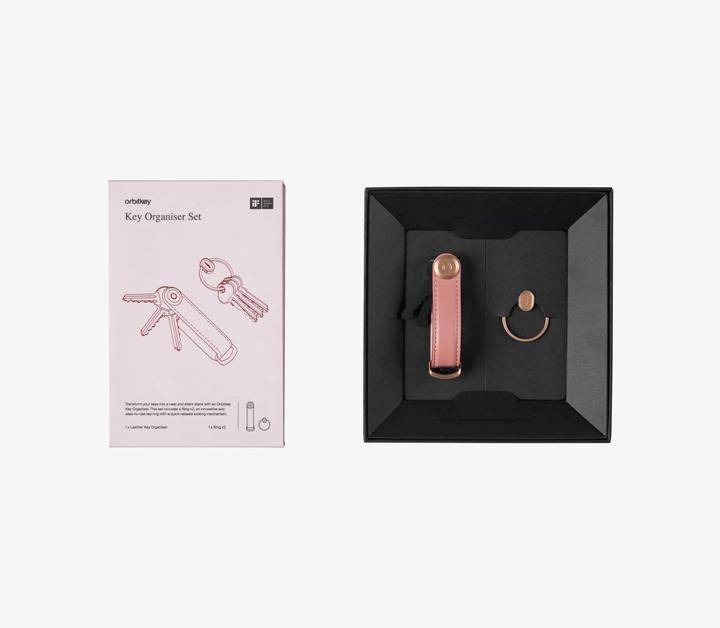 Actual product image Orbitkey Key Organiser Gift Set Light Pink