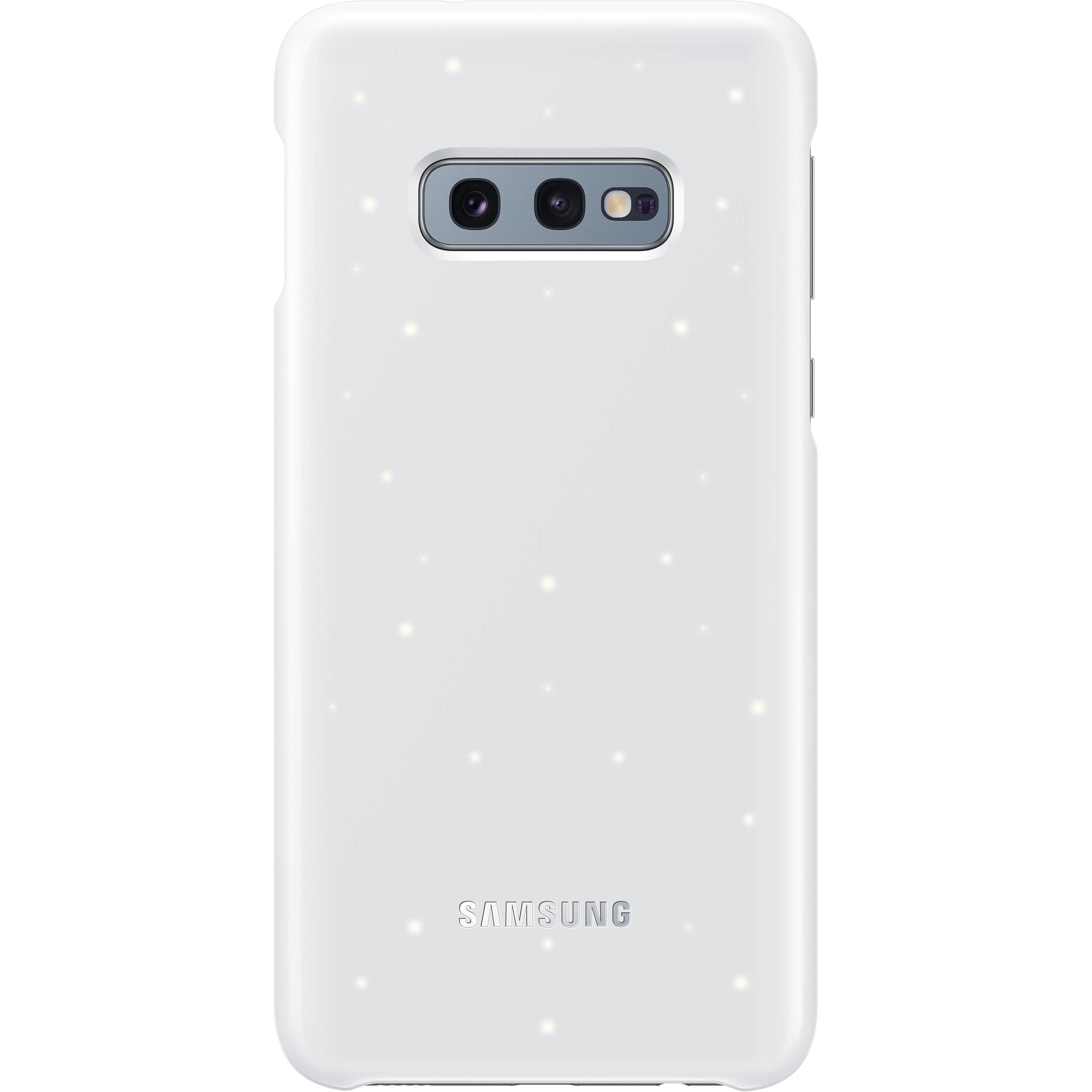 Samsung LED Back Cover (Samsung Galaxy S10e), Smartphone Hülle, Weiss