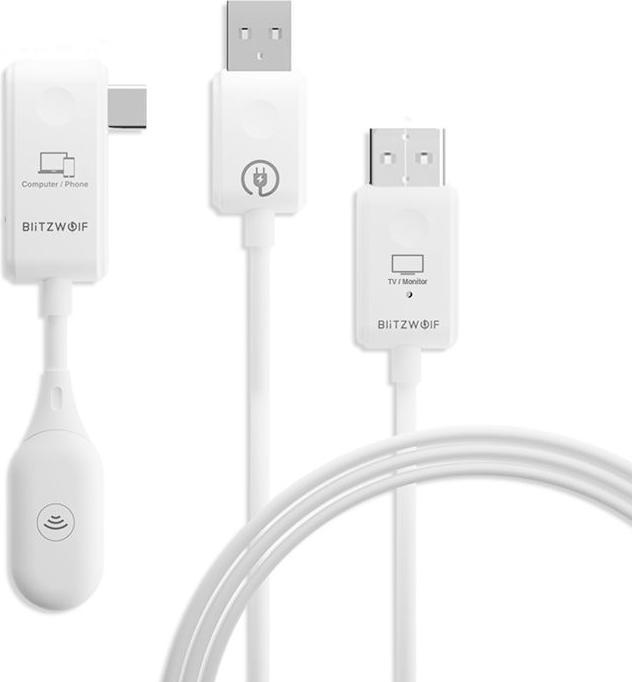 Produktbild BlitzWolf Transmitter / Receiver, BW-CS7, Wireless USB-C to HD (50 m)