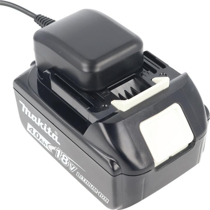 Actual product image AccuCell Charger suitable for Makita Li-ion battery BL1815, BL1830, BL1835, BL1840, BL1850