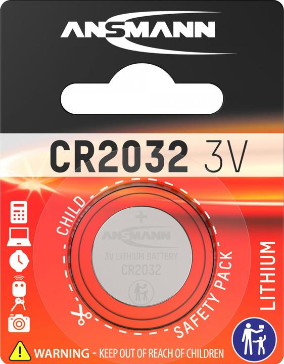 Ansmann Cr2032 (1 Stk., CR2032, 245 mAh)