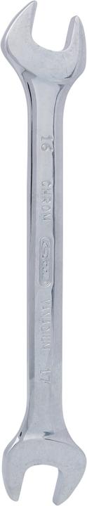 Actual product image KS Tools CHROMEplus double open-end wrench (16 mm, 17 mm)