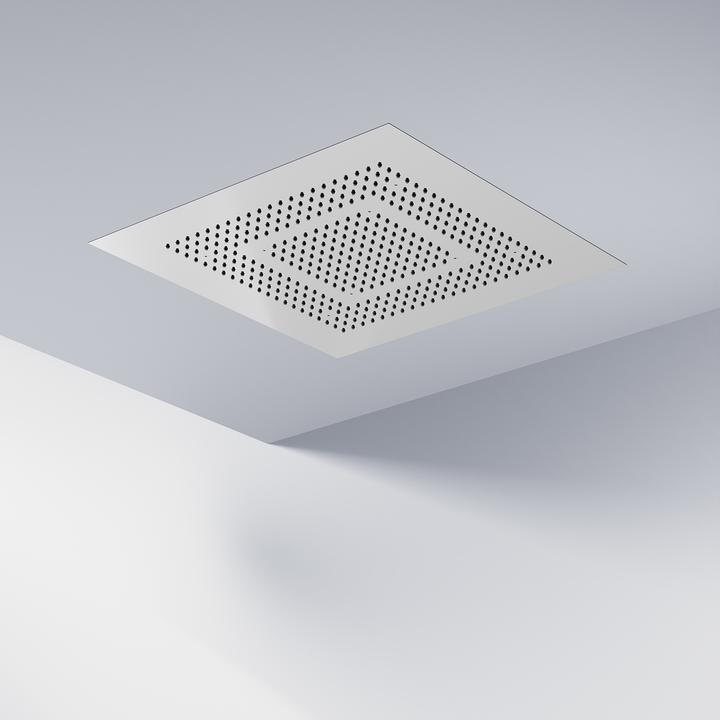 Produktbild Steinberg Sensual Rain Regenpaneel, Komplettset, Deckeneinbau, 2-strahlig, Easy-Clean, 600x600mm, 39 (2 Strahlarten, 22.80 l/min)