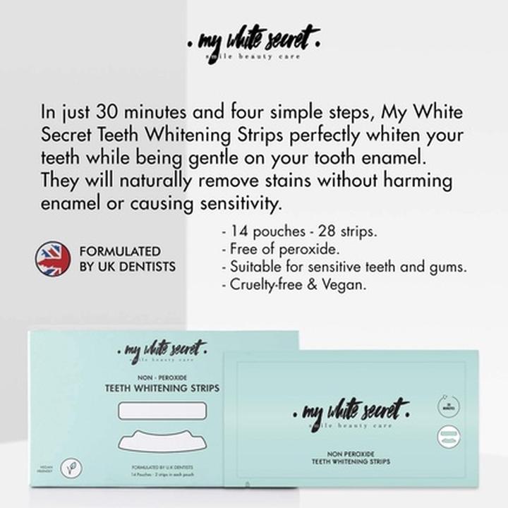 Produktbild My White Secret Teeth Whitening Strips (Bleaching Strips)