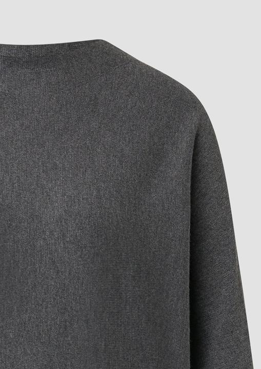 Image du produit s.Oliver Strickpullover Strickpullover mit Fledermausärmeln und Rippbündchen (38)