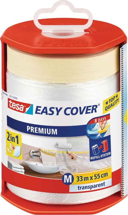Immagine prodotto tesa EASY COVER Perfect+ Pellicola per pittura incl. dispenser (550 mm)