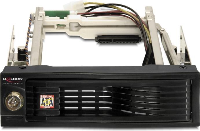 Immagine prodotto Delock Telaio di montaggio 5.25 3.5 SATA HDD protetto, hot-swap