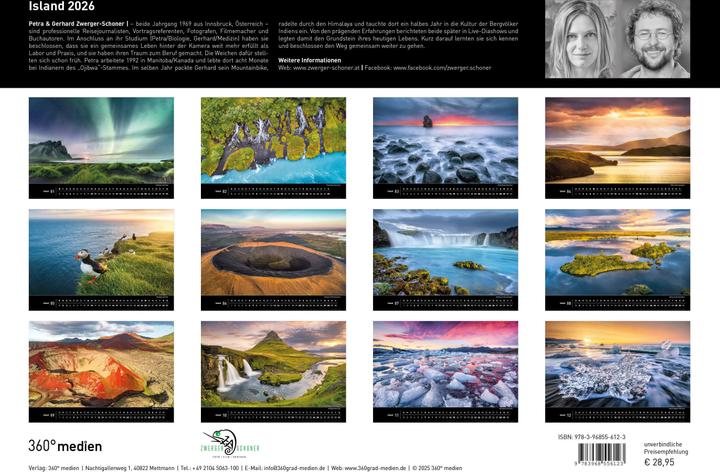Produktbild Island Premiumkalender 2026
