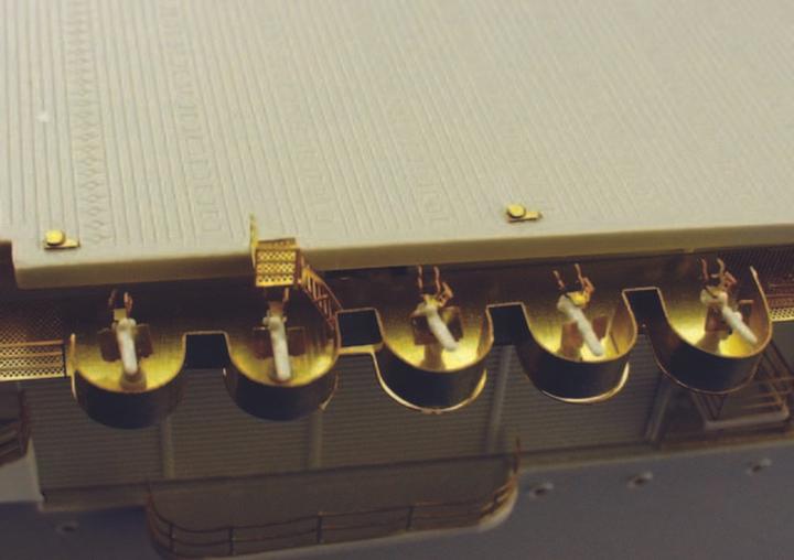 Actual product image Eduard Aircraft Carrier USS Hornet CV 8 Photo Etching Set