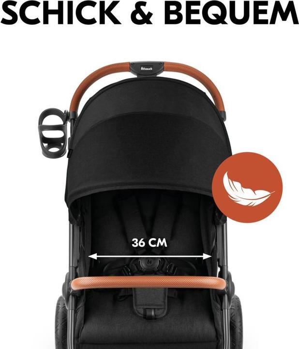 Produktbild Hauck Buggys & Sportwagen Buggy & Sportwagen UpTown Black (mit Liegefunktion