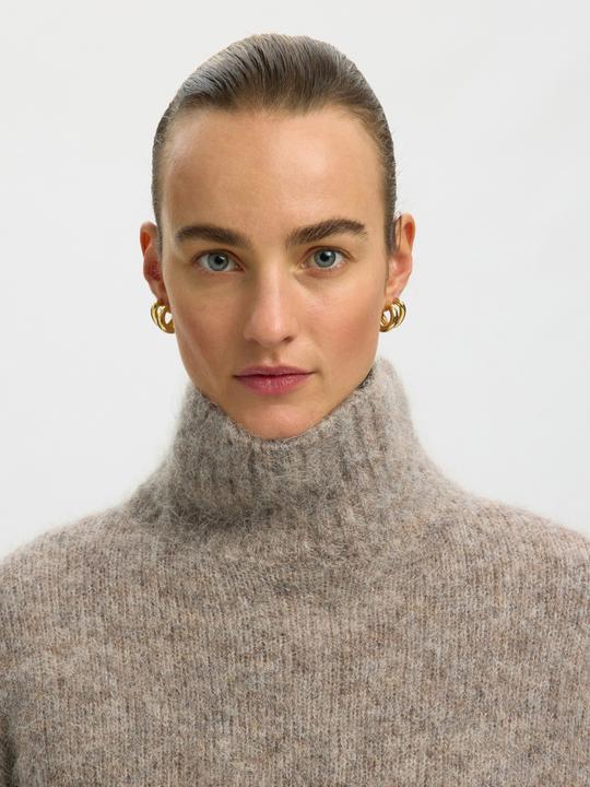 Produktbild Selected Slfgabriella Ls Knit High Neck Noos (M)