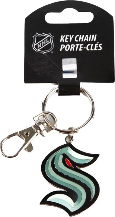 Actual product image Inglasco Sea Kraken NHL Logo Keyring