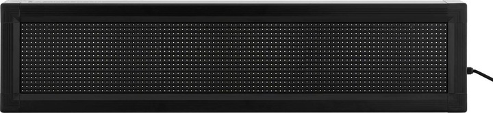 Image du produit Singercon Panneau publicitaire LED - 96 x 16 LED couleur - 105 x 25 cm - Programmable via iOS/Android