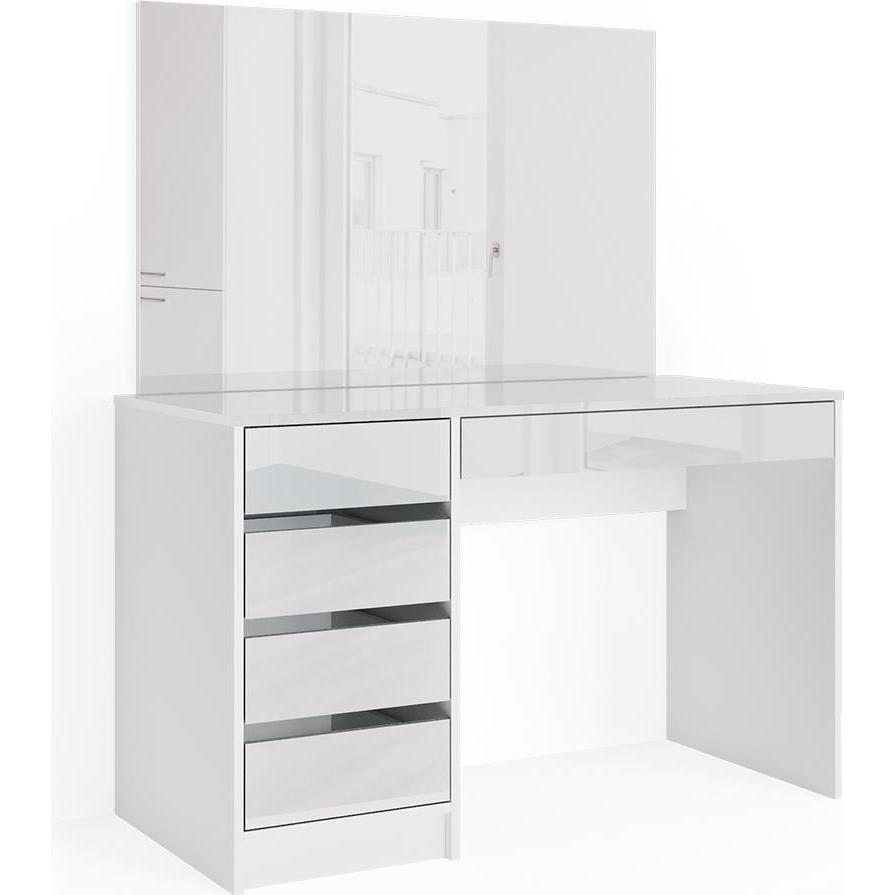 Vicco, Schminktisch, Sherry mit Spiegel (120 x 55 x 75 cm)