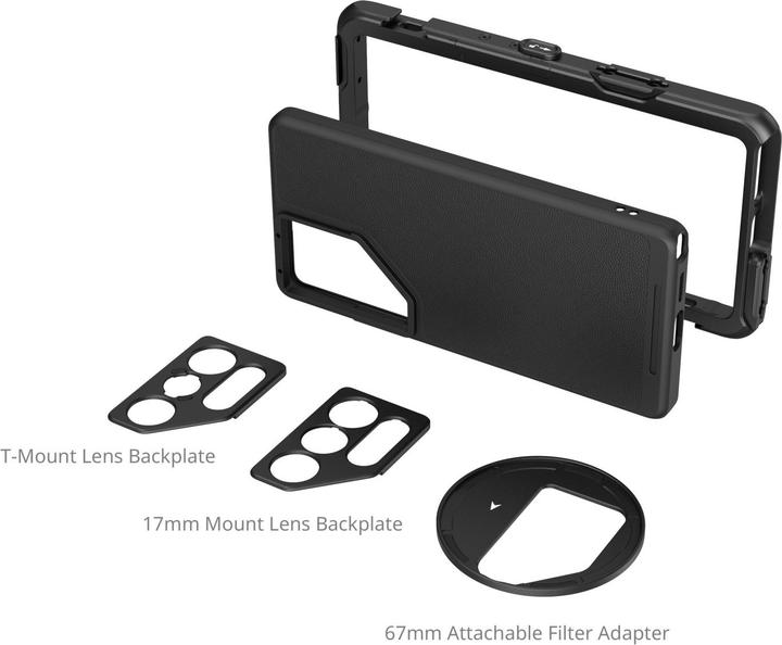 Produktbild SmallRig Mobile Video Cage Kit für S25 Ultra, Zubehörtyp