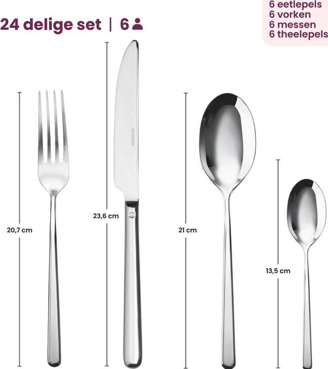 Immagine prodotto Sambonet Rock (24 pz., Set di posate)