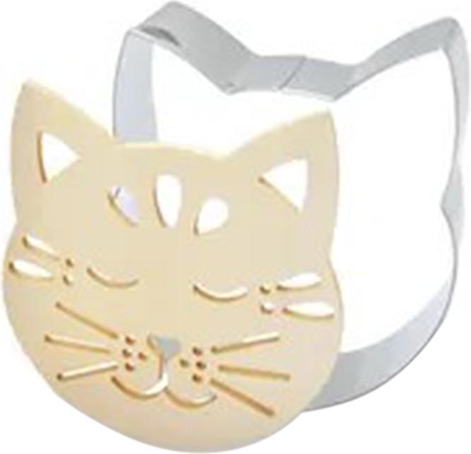Image du produit ScrapCooking Ausstechform + Holzpräger "Katze"