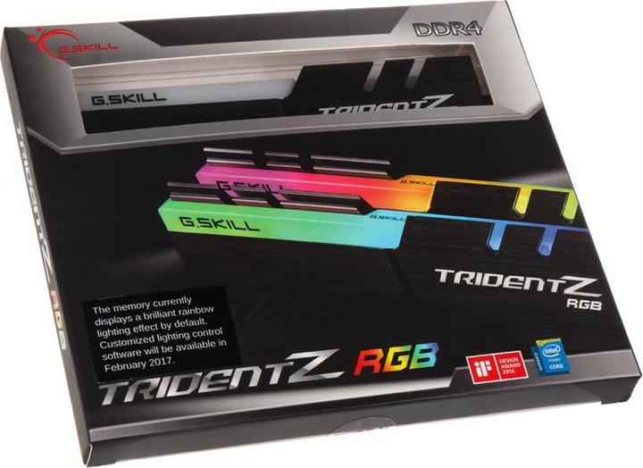 Actual product image G.Skill Trident Z RGB (2 x 16GB, 3600 MHz, DDR4-RAM, DIMM)