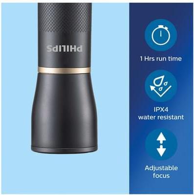 Actual product image Philips Flashlight 400Lm IPX4 (13 cm, 400 lm)