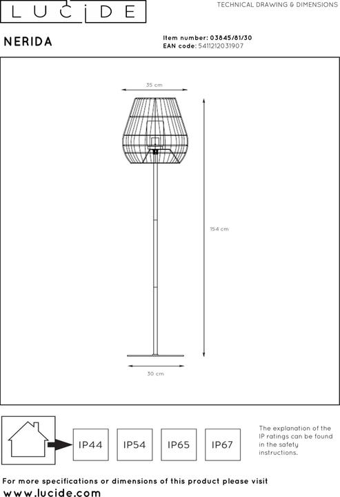Produktbild Lucide Nerida (E27)