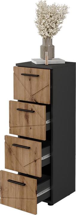 Anthrazit, Anthrazit/Artisan, Artisan Eiche