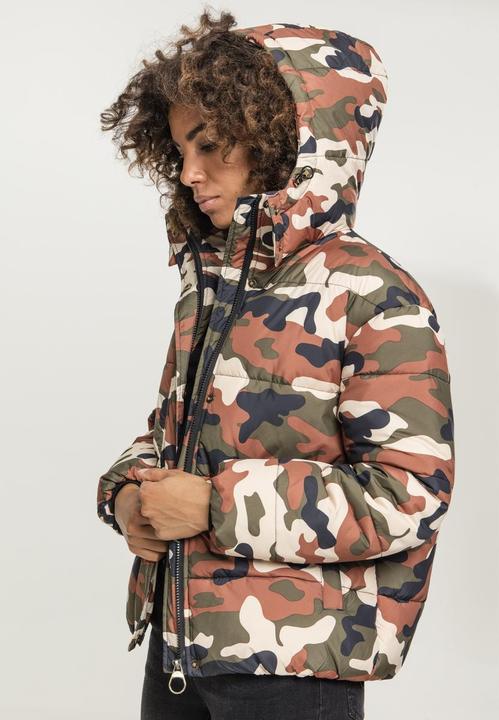 Produktbild Urban Classics Ladies Boyfriend Camo Puffer Jacket (4XL)