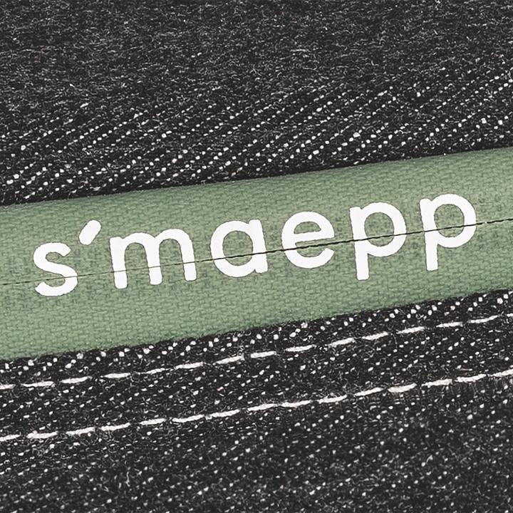 Image du produit Brunnen Pochette à crayons s'maepp street style noir/vert, 22,0 x 11,0 cm