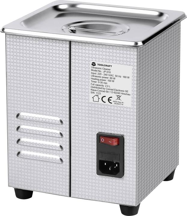 Produktbild Toolcraft TO-8705289 (40 kHz, 2000 ml)