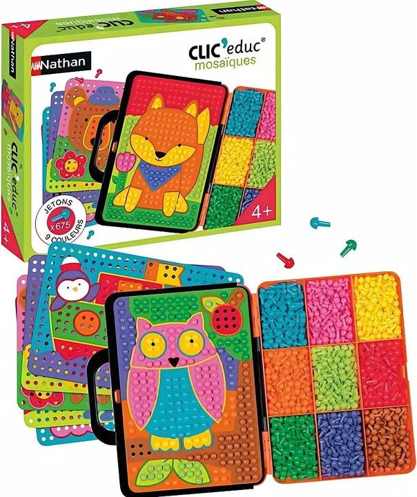 Actual product image Nathan CLIC'educ 31607 mosaic set