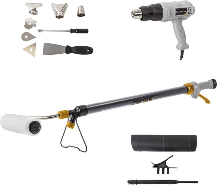 Productafbeelding Batavia Maxxserie 1800W warmtepistool + verfroller