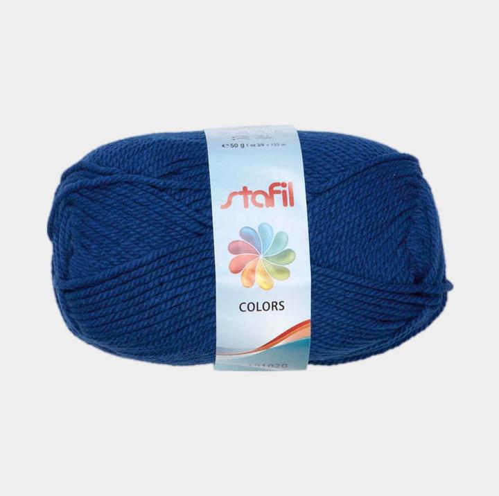 Image du produit Stafil Laine école 50gr bleue foncée (133 m)