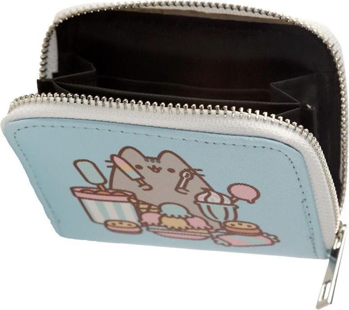 Immagine prodotto Puckator Pusheen il gatto buongustaio Portafoglio piccolo con chiusura a zip