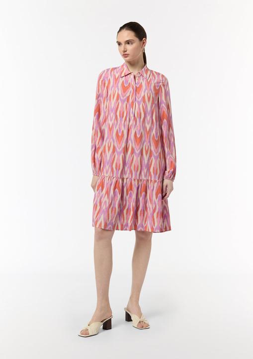 Produktbild Comma Kleid Kleid aus Viskose mit All-over-Print (44)
