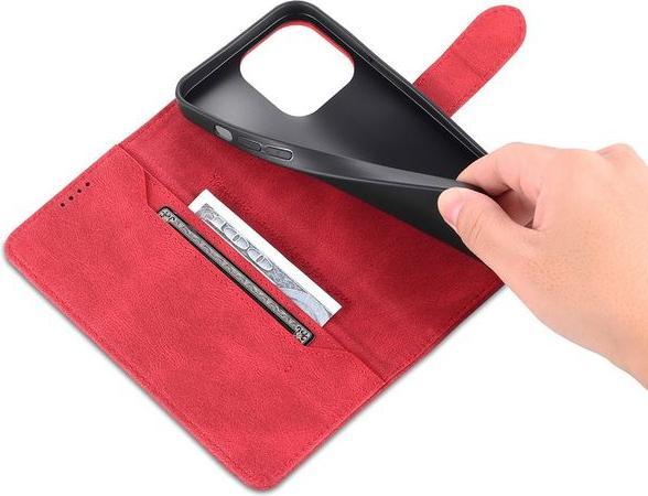 Produktbild MU Classic Retro Leder Bookcover Hülle (Apple iPhone 13 Pro Max)