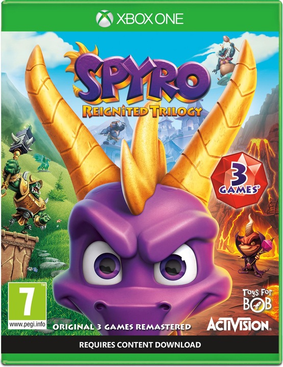 Actual product image Activision Spyro Reignited Trilogy (Xbox One X, Xbox Series X, EN)