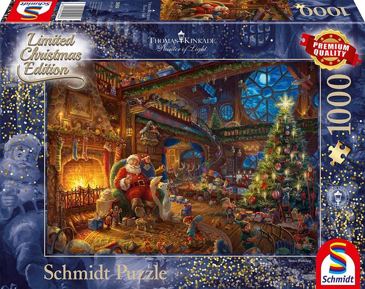 Schmidt Spiele Der Weihnachtsmann und seine Wichtel (1000 Teile)
