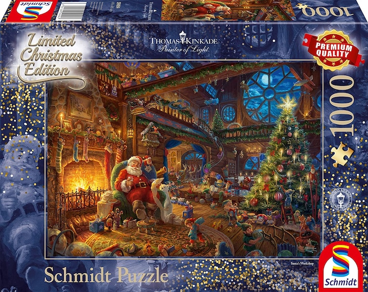 Schmidt Spiele Der Weihnachtsmann und seine Wichtel (1000 Teile)
