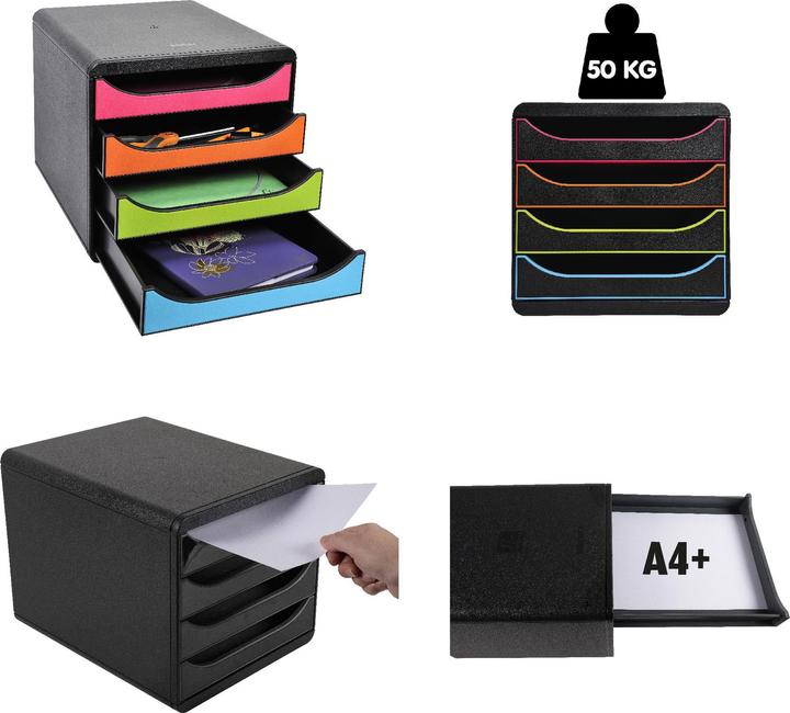 Actual product image Exacompta Self-contained drawer boxes (A4+)
