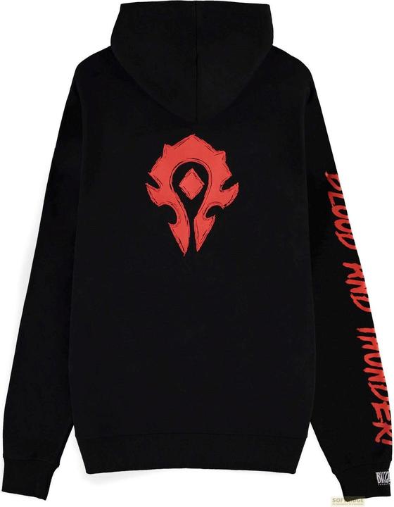 Image du produit Difuzed World of Warcraft - Blood & Thunder - Sweat à capuche zippé pour homme - M (M)