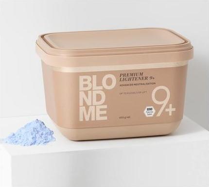 Produktbild Schwarzkopf Blondme Premium Aufheller 9+ Erweiterte Neutralisierung 450g (bunt)