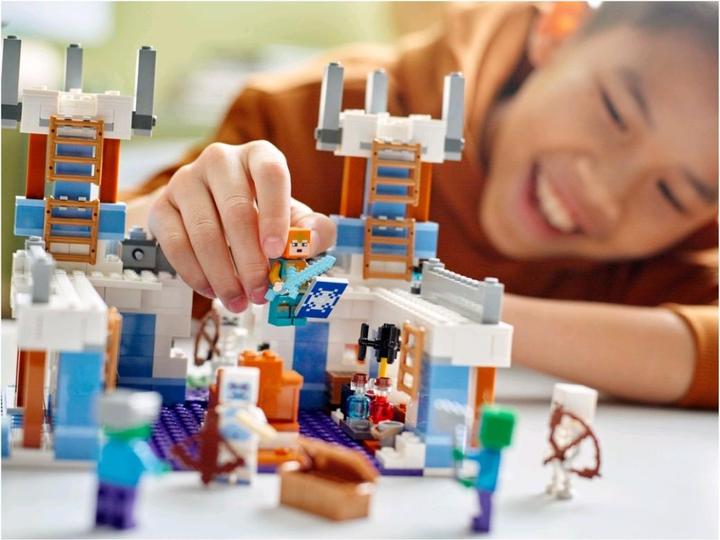 Produktbild LEGO Der Eispalast (21186, LEGO Minecraft)
