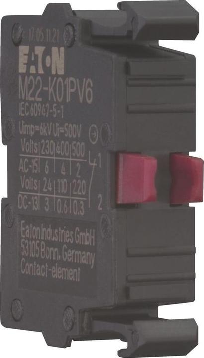 Actual product image Eaton Contact element, screw terminals, 150643