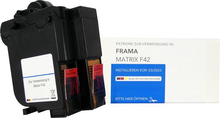 Produktbild Iceberg-T Frankierpatrone komp. zu Frama F42 / 62 20'000 Seiten, blau